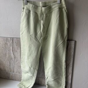 Light Green Jogger Pants
Size small